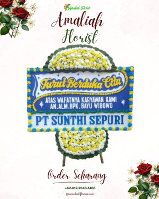 Papan Bunga Duka di Kadakajaya